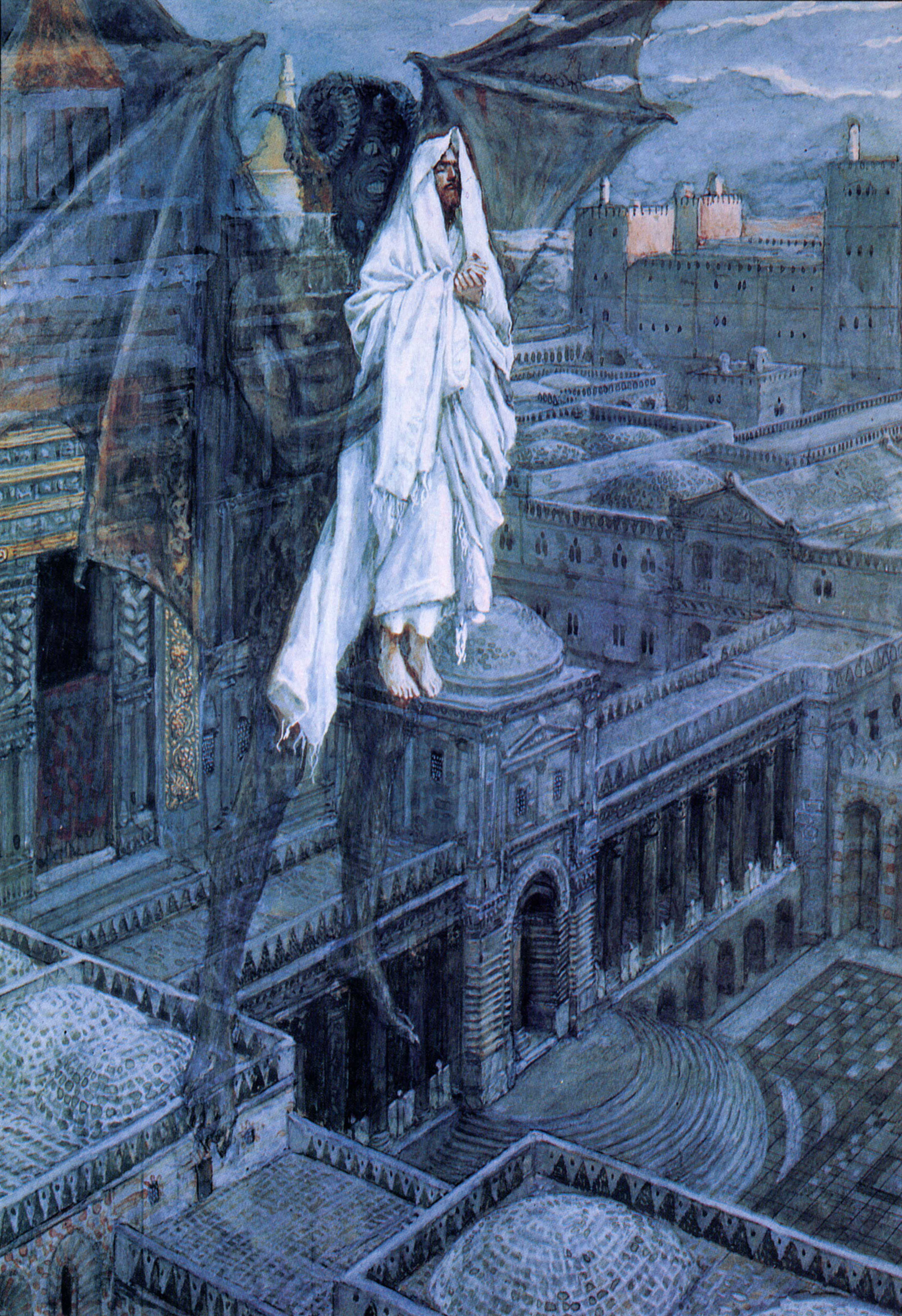 SatanTriedToTemptJesus Tissot