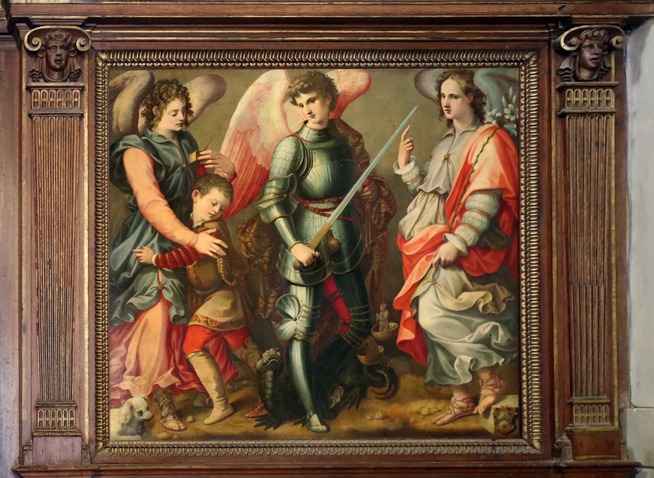 5 Michele Tosini, Tre Arcangeli Wikipedia